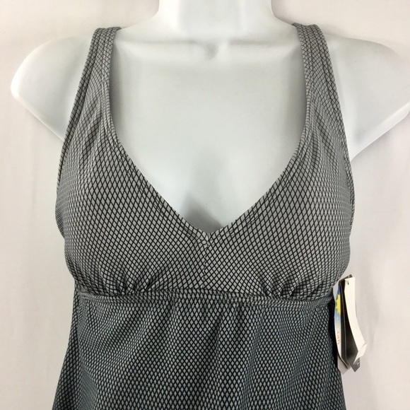TYR Women's Fishnet V-Neck Sheath One Piece Swimsuit Size 6 NWT - Picture 6 of 13